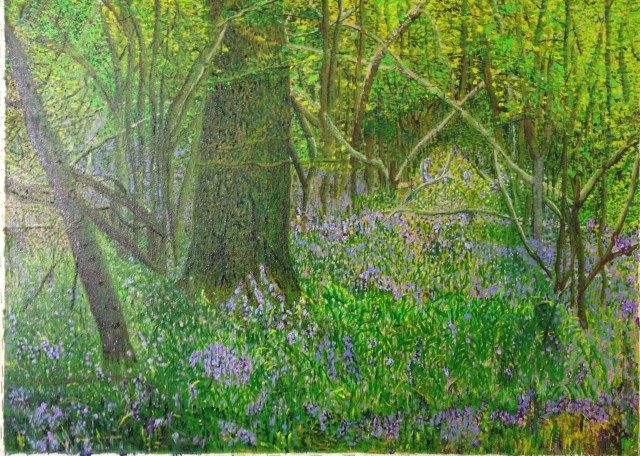 Bluebell Avenue. Oils on canvas.  Artist: Shaun McCabe